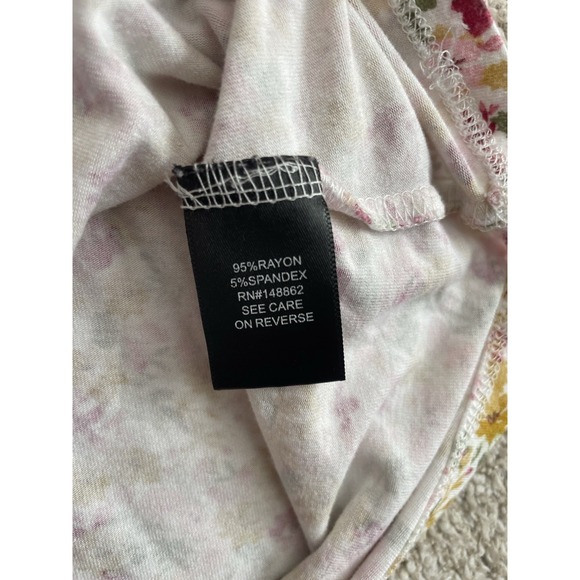 Floral Smocked Women's Top - Picture 8 of 10